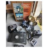 Vtg. Cameras, Outdoor light