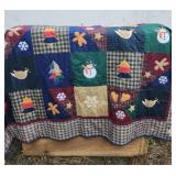 Christmas Patchwork Quilt