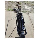 Gulf Bag & Clubs Vtg wood Persimmon