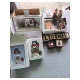 Dickens Village Ceramic Candle Holders, P