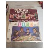 Board games , The Game of Life , Clue Master