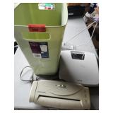 Portable Paper Shreadder, wast Basket , Scale