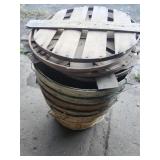 5 Apple Baskets With Lids