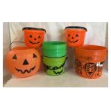 10 Assorted Trick Or Treat Candy Buckets