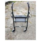 4 wheel Rolling walker