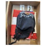 Harley Davidson Cap, flag, pins