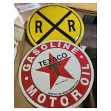 Texaco metal Round Sign ,  Decorative Round