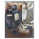 2 Vtg Wall Phones