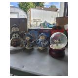 Christmas Snowman Figures , Roly Poly Snowman,