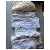 White Fabric Remnants