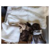 Faux Fur or Plush Fabric Remnants