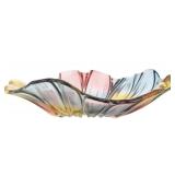 YITONGDA Tabletop Crystal Glass Fruit Plates