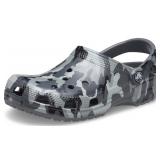 New Crocs Unisex-Adult Classic Camo Clogs (Size M