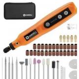HARDELL Mini Cordless Rotary Tool, 5-Speed and