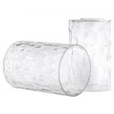 Clear Hammered Glass Lamp Shade Replacement Globe
