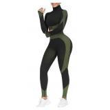 New KEEPTO Workout Sets for Women Long Sleeve