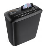 Bonsaii Paper Shredder for Home, 8-Sheet StripCut