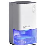 Upenjok 40oz Small Dehumidifier with LED Lights &