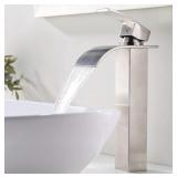 VESLA HOME Modern Tall Brushed Nickel Wide