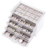 acrylic Earring Jewelry Organizer with 5