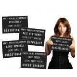 New 20 Funny Mugshot Signs (Black & White) -