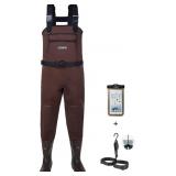HISEA Neoprene Fishing Chest Waders for Men with