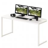 SHW Home Office 48-Inch Computer Desk, White