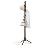 Z&L HOUSE Coat Rack Freestanding, Pure Natural