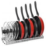 Pot Rack Organizer -Expandable Pot and Pan