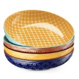 DOWAN Vibrant Pasta Bowls, 8.5