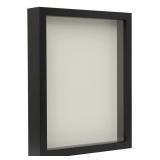 FrameWorks 8" x 10" Black Wooden Shadow Box Frame