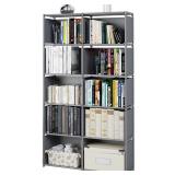 New MOYIPIN Bookshelves, Assembled Storage Rack,