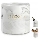 LYEOBOH Kitchen Utensil Holder Large Utensil