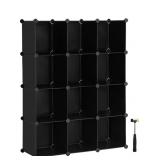 SONGMICS Cube Storage Organizer, 12-Cube Book