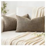 MIULEE Pack of 2 Decorative Throw Pillow Covers