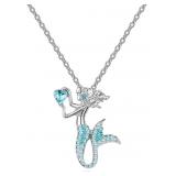 New luomart Little Mermaid Necklaces for