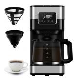 SHARDOR Coffee Maker, 10-Cup Programmable Drip