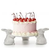 Bunny Cupcake & Cake Holder Pedestal Stand,