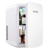Potiry Mini Fridge, 6 Liter AC/DC Portable