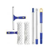 New ITTAR Window Cleaner Squeegee Rotatable