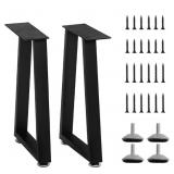 Yidi Furniture Legs 16 Inch Trapezoid Heavy Duty
