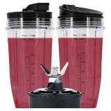 24 oz Cups Compatible with Nutri Ninja Auto IQ