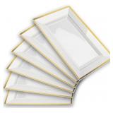 Mint Living - Elegant Plastic Serving Tray &