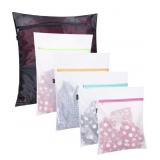 Set of 5 Mesh Laundry Bags-1 Extra Large, 2 Large