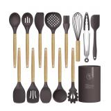 14 Pcs Silicone Cooking Utensils Kitchen Utensil