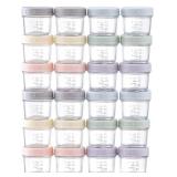 VITEVER 24-Pack Glass Baby Food Storage