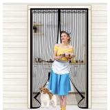 New KAKICLAY Magnetic Screen Door - Fit Door Size