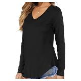 New DittyandVibe Women Long/Short Sleeve V Neck