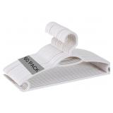 Pack of 60 Plastic Hangers Wardrobe Closet