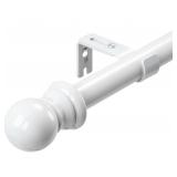 HOSKO White Curtain Rods - Curtain Rods for